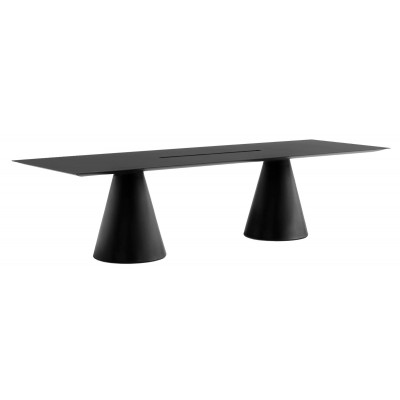 Стол с каналом для протяжки проводов Ikon Table CC