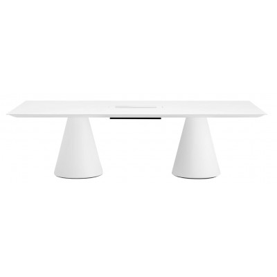 Стол с каналом для протяжки проводов Ikon Table CCO