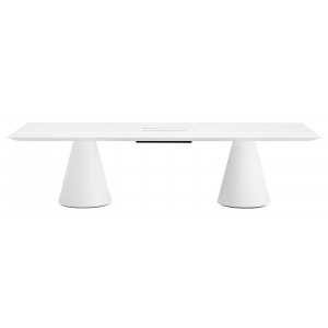 Стол с каналом для протяжки проводов Ikon Table CCO