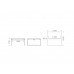 Стол с каналом для протяжки проводов Toa Workstation
