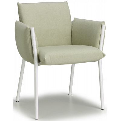 Кресло металлическое c подушками Brezza