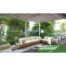 Диван пластиковый с подушками Happylife Standard