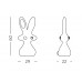 Фигура пластиковая Кролик Bunny Standard