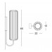 Светильник пластиковый настенный Cordiale Applique Lighting LED