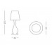 Светильник пластиковый напольный Ottocento Lamp Special