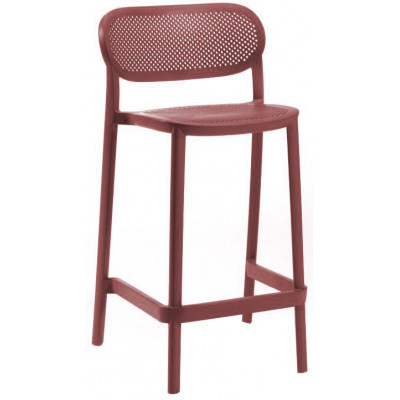 Стул пластиковый полубарный Nuta Stool 68