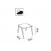 Столик металлический приставной Zen Side Table