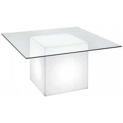 Стол пластиковый светящийся Square Lighting