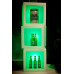 Куб открытый пластиковый светящийся Open Cube 45 Lighting LED