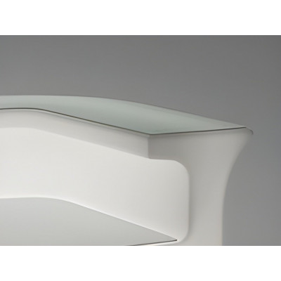 Столешница стеклянная на верх барной стойки Break Corner Top