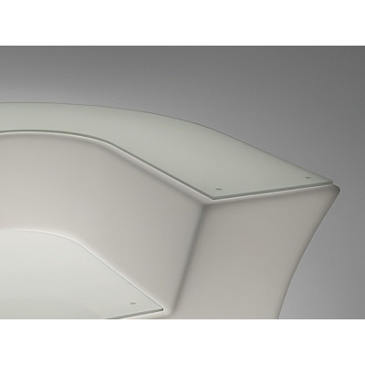 Столешница стеклянная на верх барной стойки Jumbo Corner Top