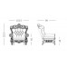 Кресло пластиковое Queen Of Love Standard