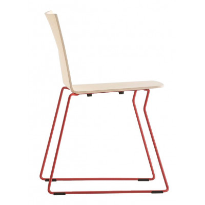 Стул деревянный на полозьях Osaka