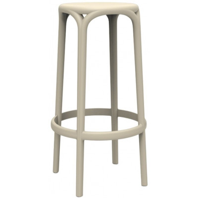 Табурет пластиковый барный Brooklyn Basic