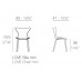 Стул пластиковый детский Love Mini Basic