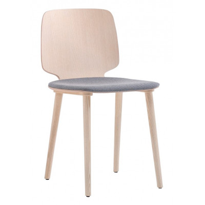 Стул деревянный с мягким сиденьем Babila