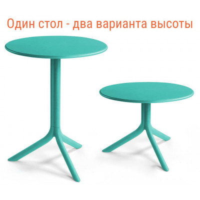 Стол пластиковый обеденный Spritz + Spritz Mini