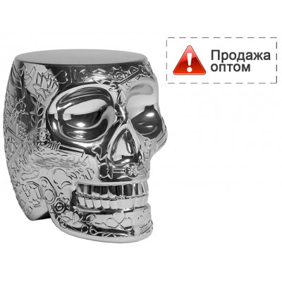 Табурет пластиковый Mexico Metal Finish