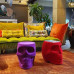Табурет пластиковый Mexico Velvet Finish