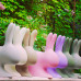 Стул пластиковый детский Rabbit Baby