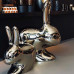 Стул пластиковый детский Rabbit Baby Metal Finish