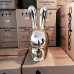 Стул пластиковый детский Rabbit Baby Metal Finish