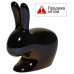 Стул пластиковый детский Rabbit Baby Metal Finish