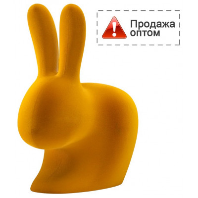 Стул пластиковый детский Rabbit Baby Velvet Finish