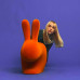 Стул пластиковый детский Rabbit Baby Velvet Finish