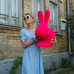 Стул пластиковый детский Rabbit Baby Velvet Finish