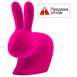 Стул пластиковый детский Rabbit Baby Velvet Finish