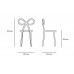 Комплект пластиковых стульев Ribbon Metal Finish Set 2