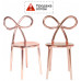 Комплект пластиковых стульев Ribbon Metal Finish Set 2