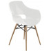 Кресло пластиковое Opal Wox Beech