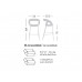 Кресло барное пластиковое Moema Stool 75