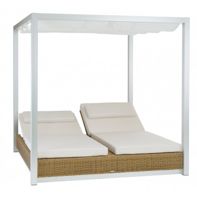 Шатер металлический с лежаками Sunset Double Sunbed