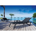 Шезлонг-лежак пластиковый Pacific