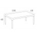 Столик пластиковый журнальный Sky Lounge Table