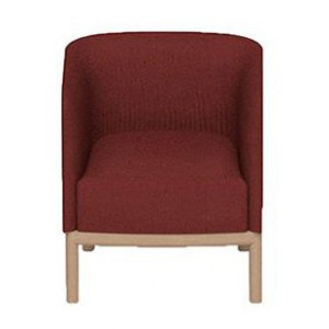 Кресло с обивкой Small Place Wood