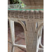 Стол плетеный обеденный Alga Dining table 90