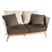 Диван плетеный с подушками ARC Sofa 2